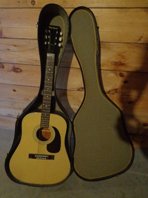 lot 160 image: Harmony Guitar & Case