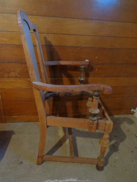 lot 162 image: Old Wooden Chair