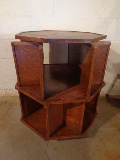 lot 168 image: Wood Carousel Table