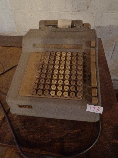 lot 173 image: Old (NCR) National Cash Register Company Register