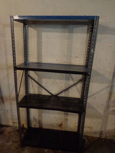 lot 178 image: Metal Shelving