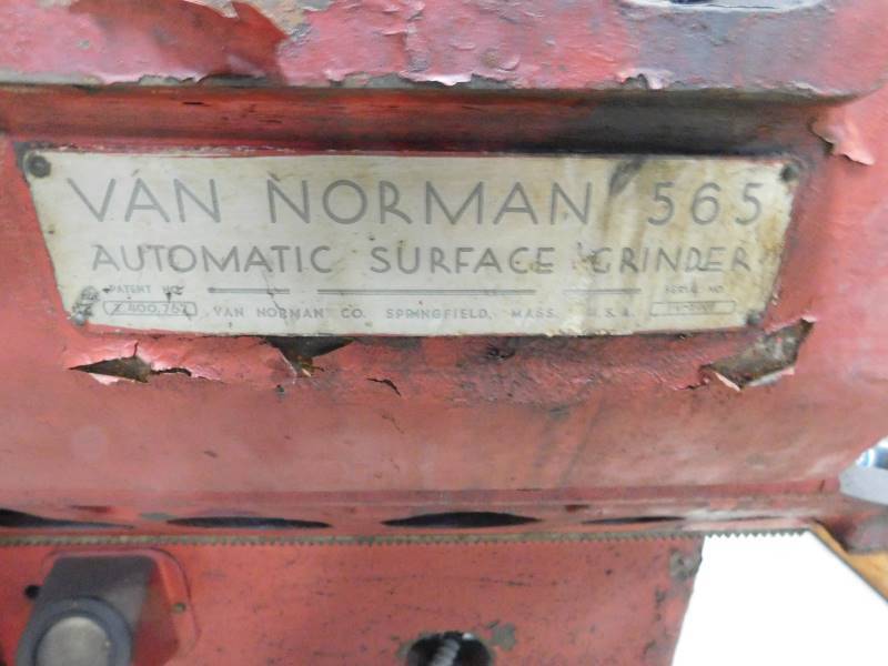 lot 19 image: Van Norman Head Grinder