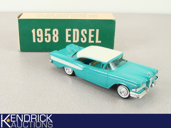 MINT in Box Vintage Dealer Promo 1958 Edsel Toy Friction Car