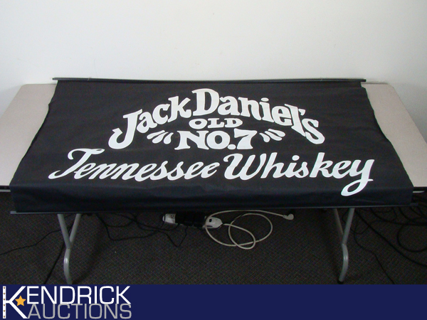 Large Jack Daniels Nylon Advertising Wall Hanging