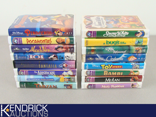 16 Vintage Disney VHS Movies
