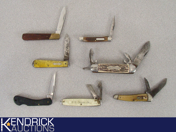 Lot of 7 Collectible Pocket Knives