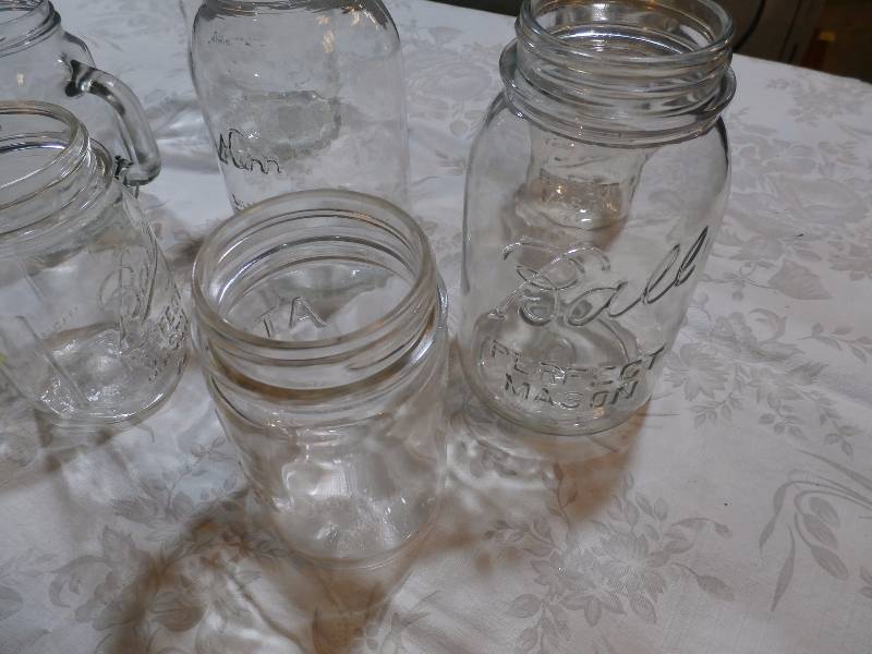 old canning jars