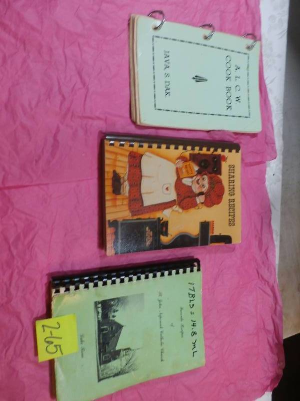 cookbooks