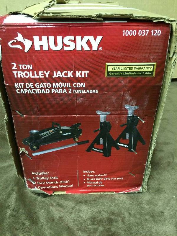 Husky 2-12 Ton Low Profile Jack Kit Model # HD00112 NEW