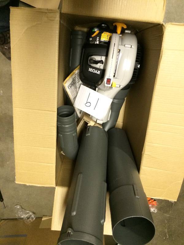 Ryobi 150 mph 400 CFM 26cc Gas Blower Vacuum Model # RY09056 New