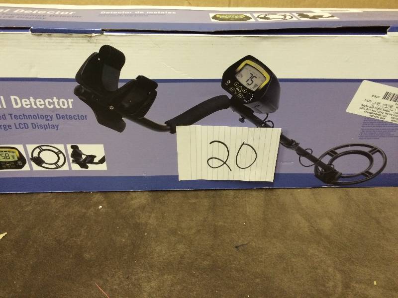 Metal Detector Big LCD Display with Double ID Indication
