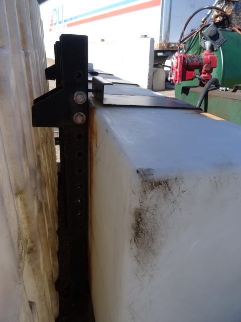Poly tank. Used to hang on the side of a state truck. 70 x 24 x 30