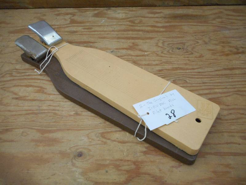 lot 28 image: (2) Original Fish Fillet Boards ...