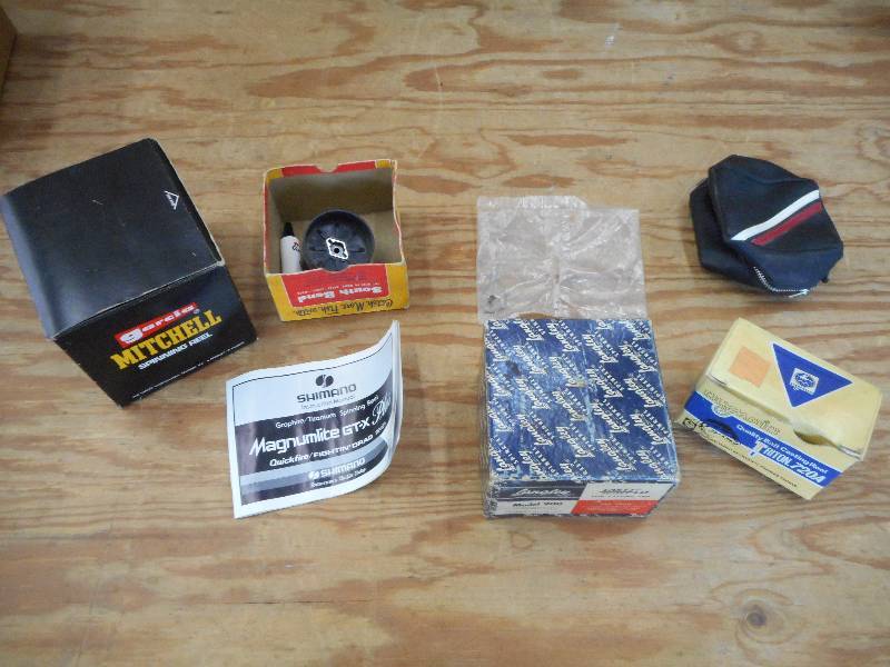lot 96 image: Lot Of Misc Reel Boxes & Accessorie...