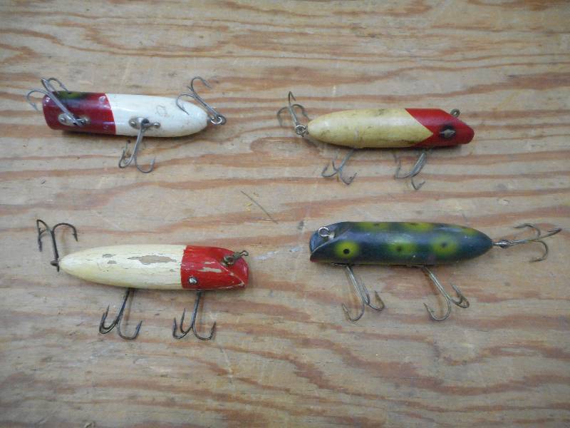 lot 117 image: (4) Southbend Buss Oreno Lures ...