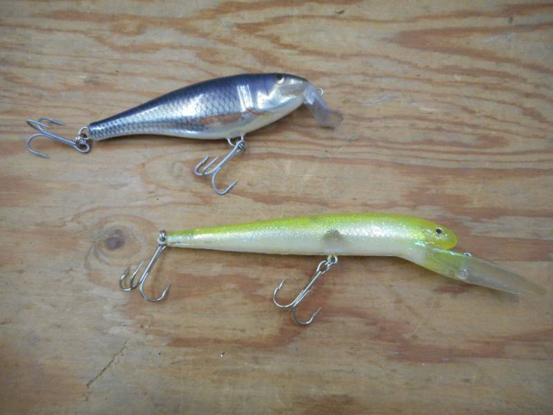 lot 123 image: (1) Storm & (1) Rapala Lures ...