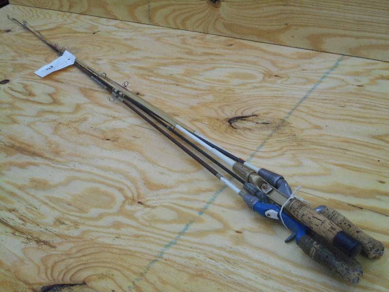 lot 128 image: Lot Of (5) Unknown Vintage Rods ...