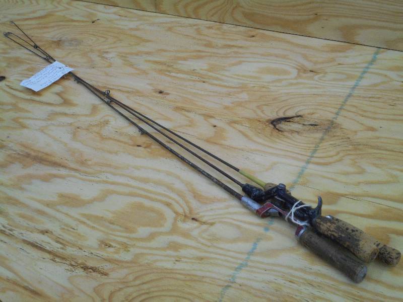 lot 129 image: Lot Of (3) Vintage Steel Rods ...