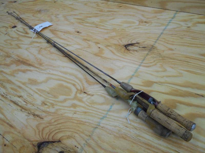lot 136 image: Lot Of (4) Vintage Steel Rods ...