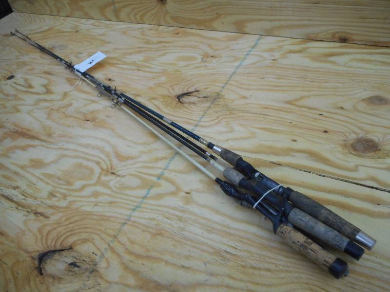 lot 163 image: (5) Unknown Vintage Rods ...