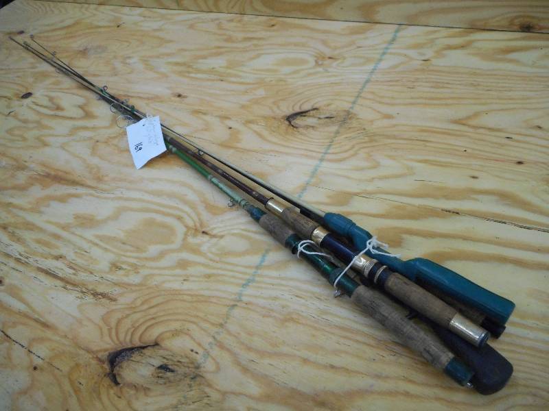 lot 169 image: Lot Of (5) Unknown Vintage Rods ...