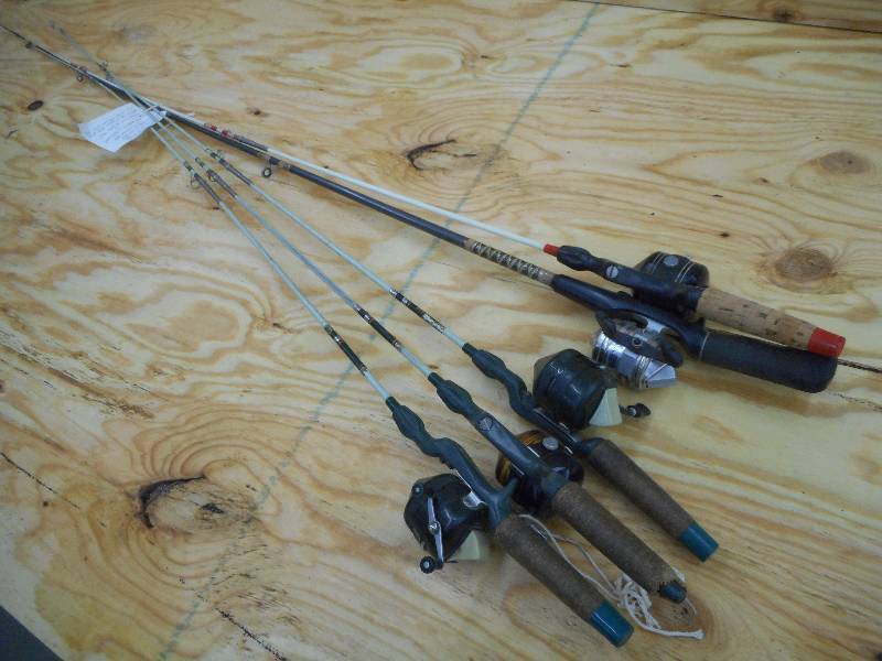 lot 172 image: Lot Of (5) Zebco Rod & Reel Sets ...