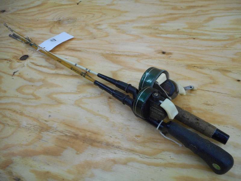 lot 187 image: Lot Of (2) Johnson 2-Piece Rod Sets...