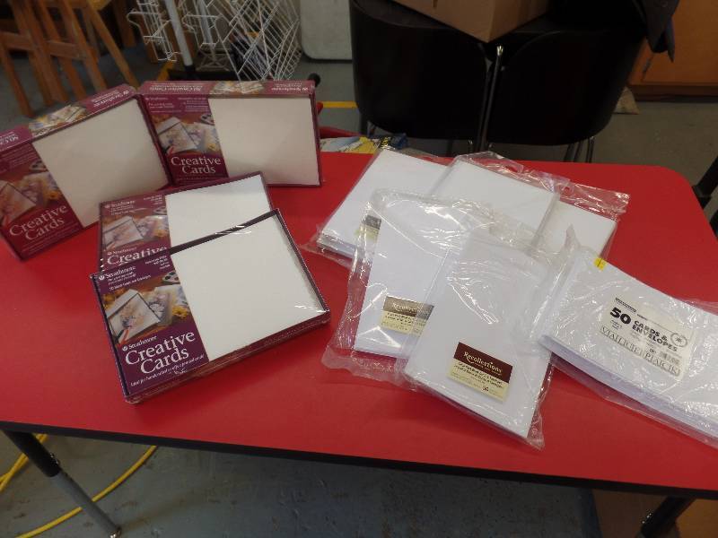 Greeting Card Construction Supplies