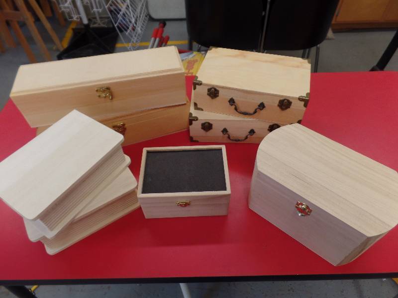 Paintable Wooden Boxes
