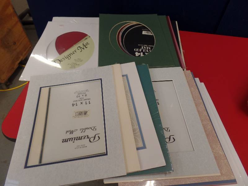 Large Lot of Mats for Picture Framing