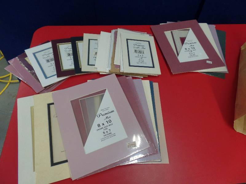 Large Lot of Mats for Picture Framing