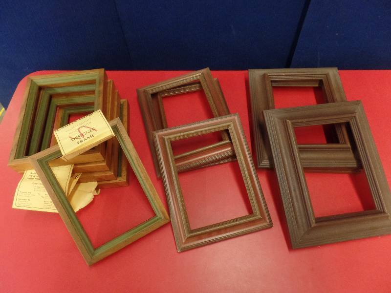 Eleven 6 x 8 Picture Frames