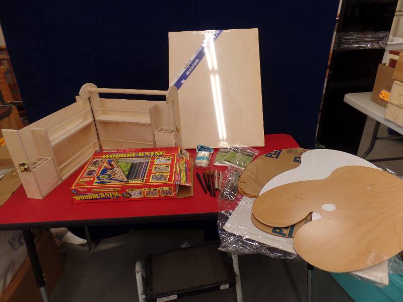 Wood Burning Kit & Art Supplies