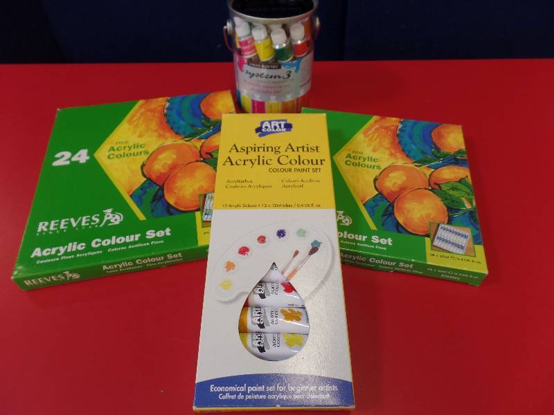 New Acrylic Paint Sets