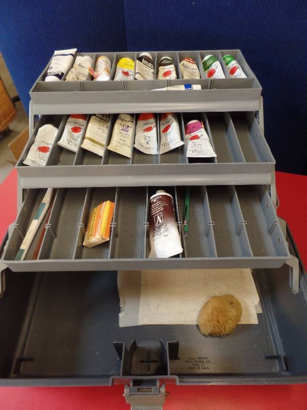 Acrylic Paints in Plano Box