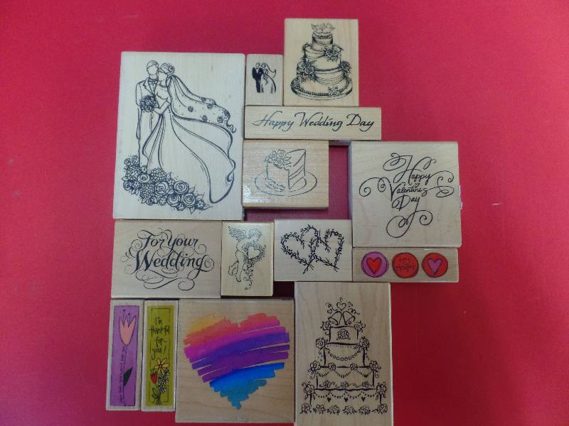 Wedding and Valentine Stamps