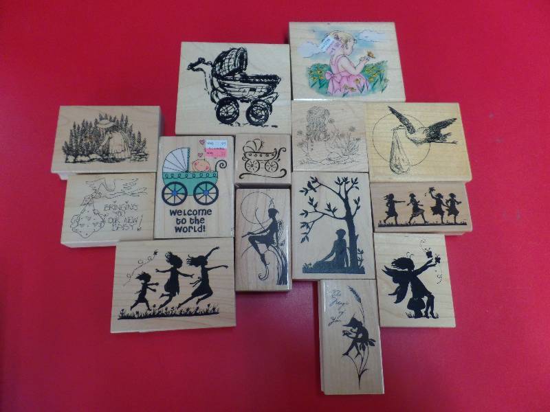Baby, Fairy, Little Girl Stamps