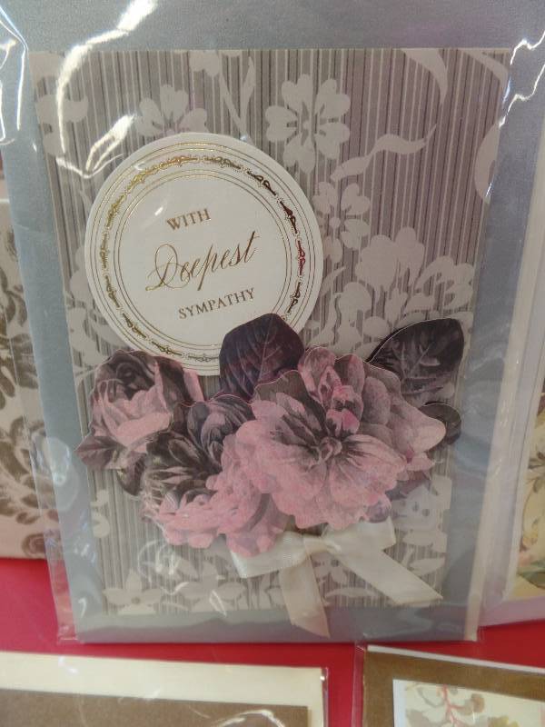 Decorative Box with Handmade Greeting Cards