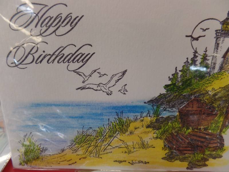 Decorative Box with Handmade Greeting Cards