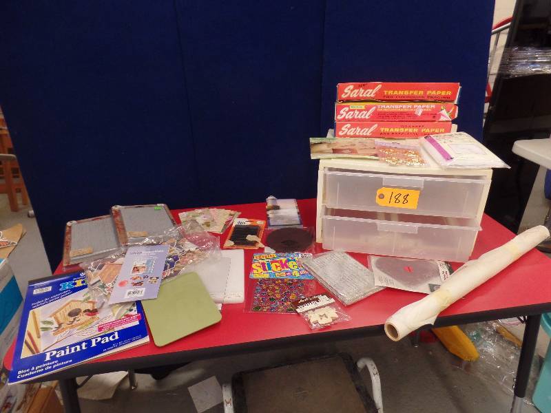 Misc. Craft Supplies & Storage