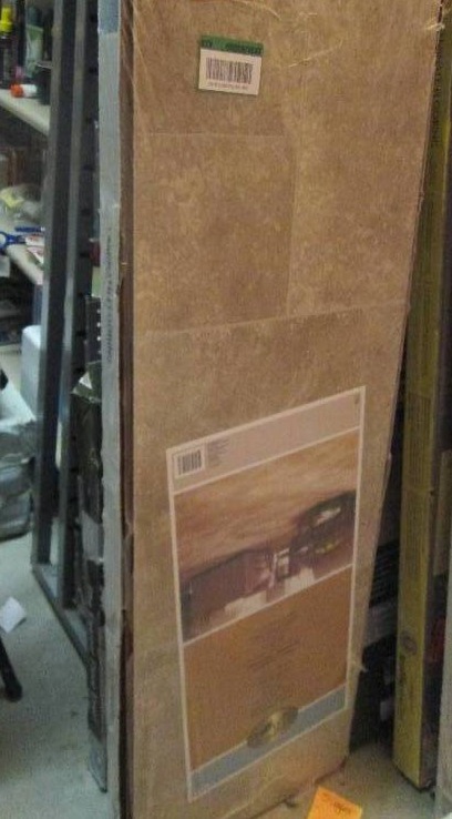 Approx 26 SqFt Glueless Travertine ...