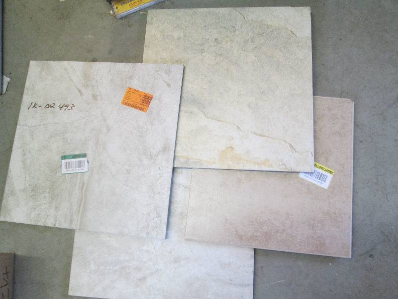 Mixed Lot Porcelain Tiles - 3  18...
