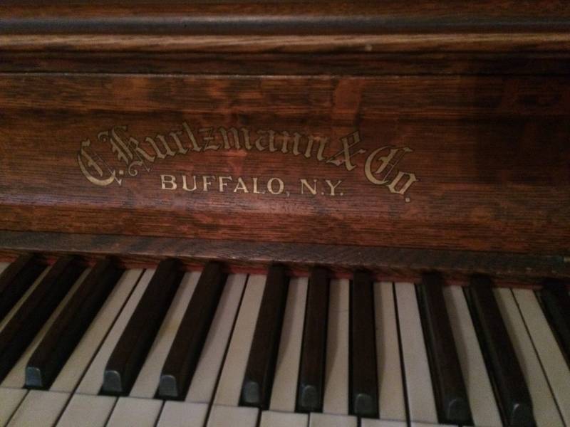 lot 41 image: Kurtzmann Upright Piano