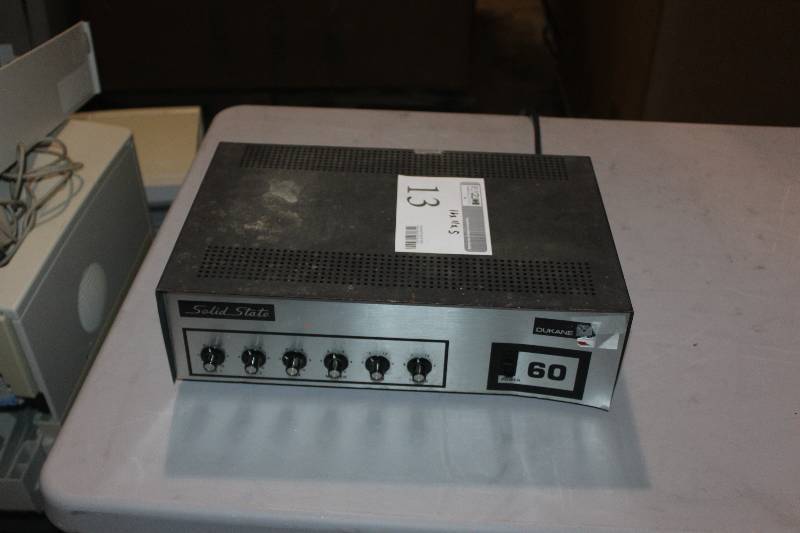 lot 13 image: Dukane Amp