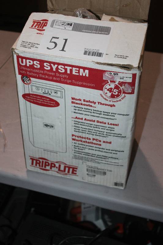 lot 51 image: Tripp-Lite UPS System