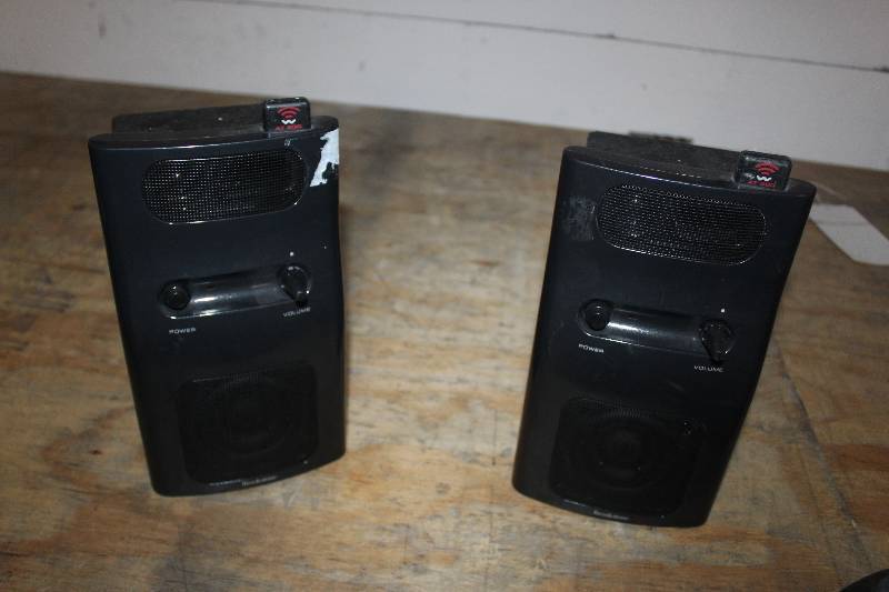 lot 68 image: Lot of (2) Speakers