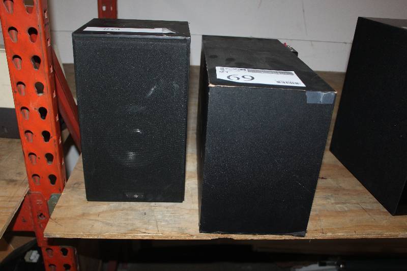 lot 69 image: Lot of (2) Speakers