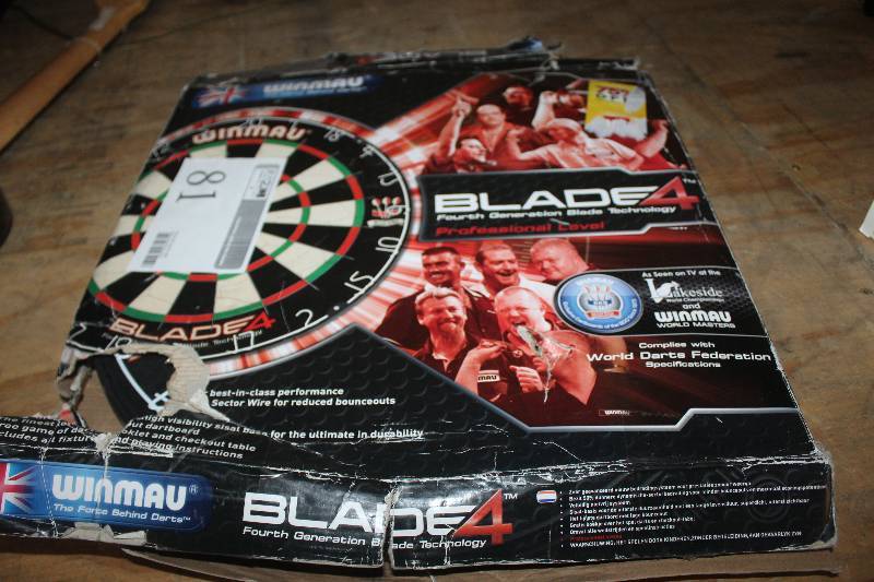 lot 81 image: Blade4 Dart Board
