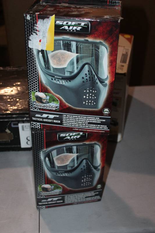 lot 77 image: Lot of (2) Soft Air Tactical Airsoft Mask