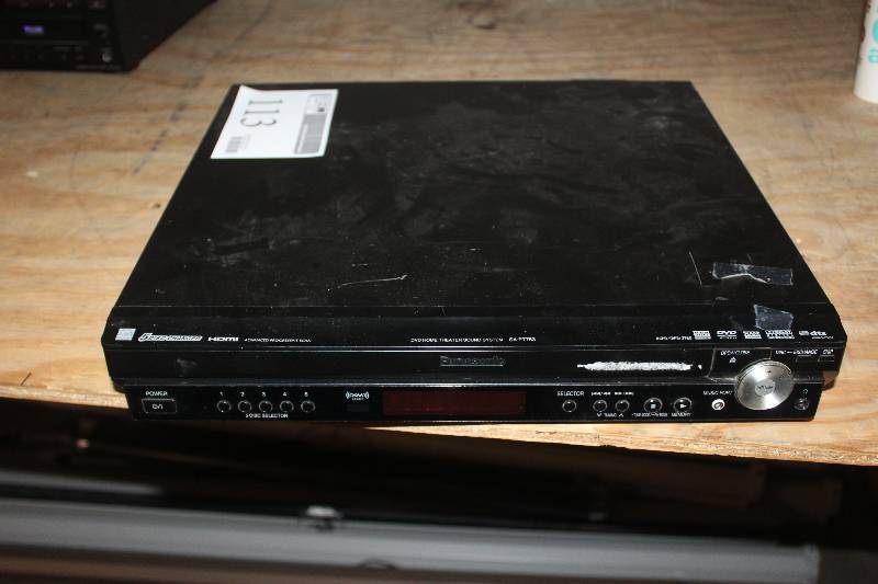 lot 113 image: Panasonic DVD Home Theater Sound System